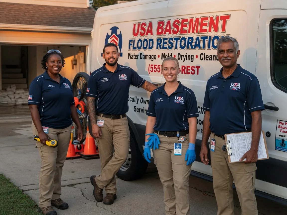 Basement Flood Cleanup company in Woodman, WI