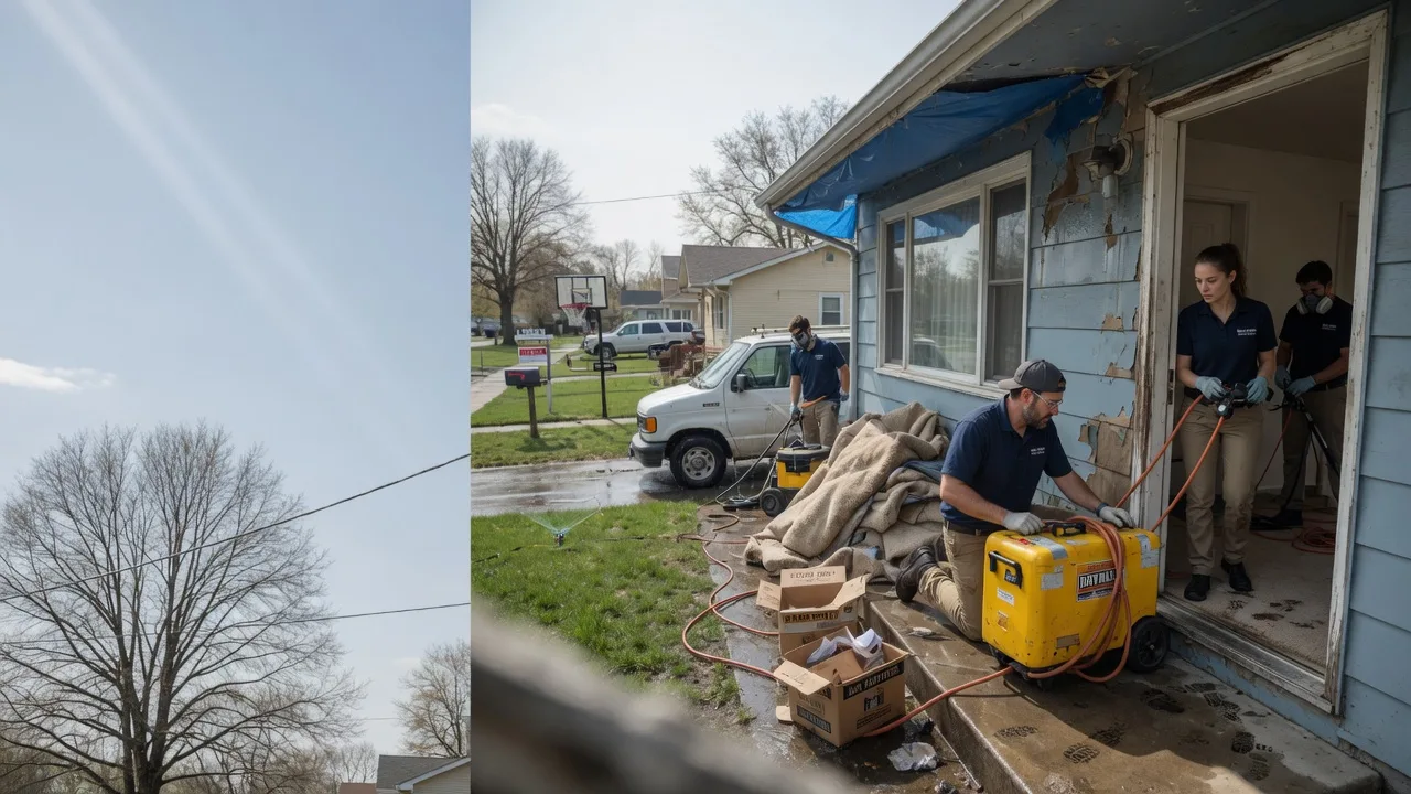 Basement Flood Cleanup in Woodman, WI near me